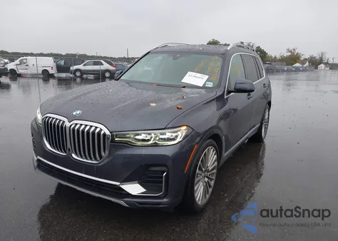 2021 BMW X7 xDrive40I из США, поврежденный, VIN 5UXCW2C00M9D97960